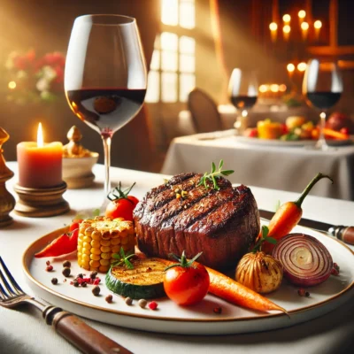 alt= "Dining experience at Colicchio's, MGM Grand Las Vegas"