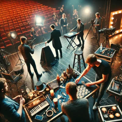 alt= "Behind the scenes Magic show LINQ Hotel"
