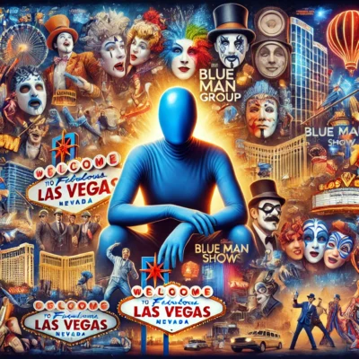 alt= "Blue Man Group Impact, Luxor Hotel"