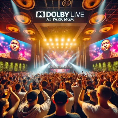 alt= "Dolby Live audience at Park MGM"