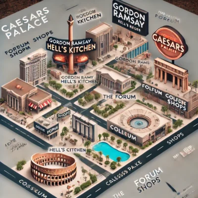 alt= "exploring Caesars Palace Las Vegas"