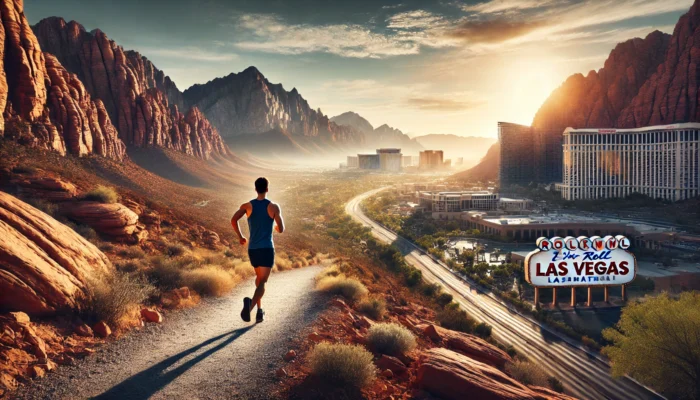 alt= "Training for the Rock 'n' Roll Vegas Marathon"