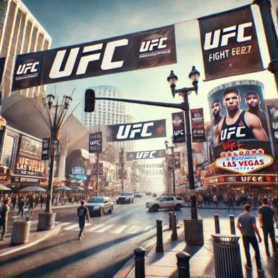alt= "Las Vegas UFC event"