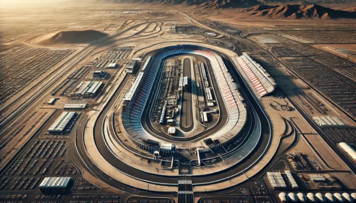 alt= "Las Vegas Speedway, NASCAR racing"