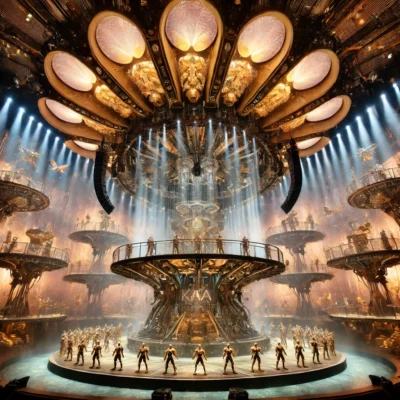 alt= "Ka stage at MGM Grand"
