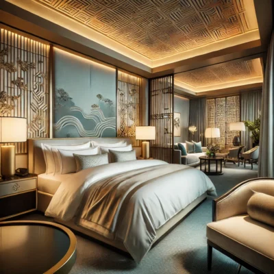 alt= "Nobu Hotel deluxe room"