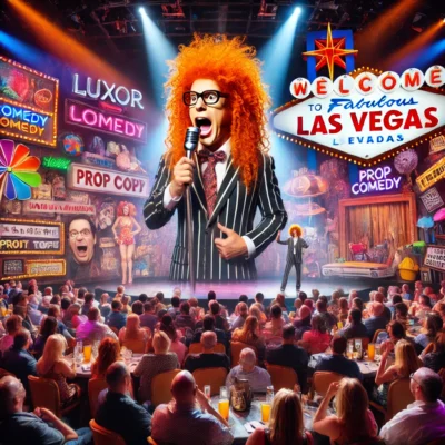alt= "entertainer at Luxor Hotel Las Vegas"