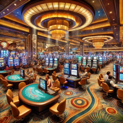 alt= "casino at mirage hotel las vegas"