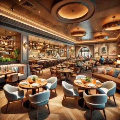 alt= "dining room Mirage Hotel"