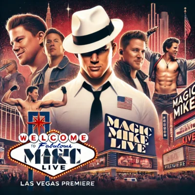 alt= "Magic Mike history Sahara Hotel Las Vegas"