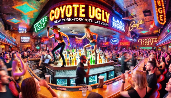 alt= " nightlife at New York-New York"