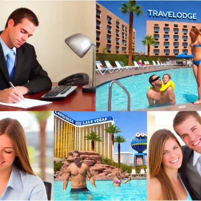 alt= "Different travelers Travelodge Las Vegas"