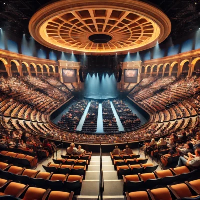 alt= "Inside the Colosseum, Caesars Palace Las Vegas"