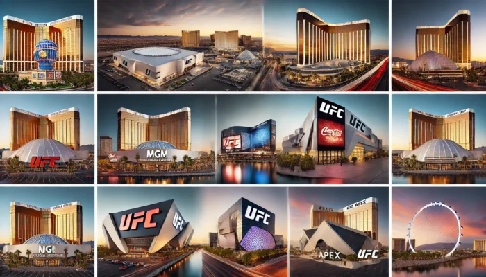 alt= "UFC venues, Las Vegas"