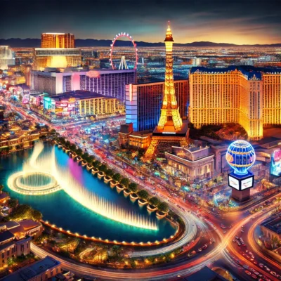 alt= "Las Vegas Strip, Resorts World las Vegas"