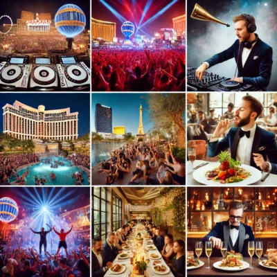 alt= "Las Vegas Strip entertainment, New Years Eve"