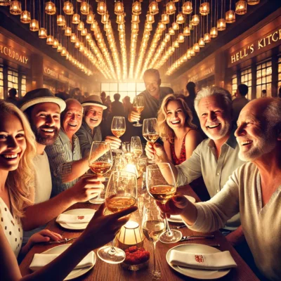 alt= "Locals at Hell's Kitchen Caesars Palace"