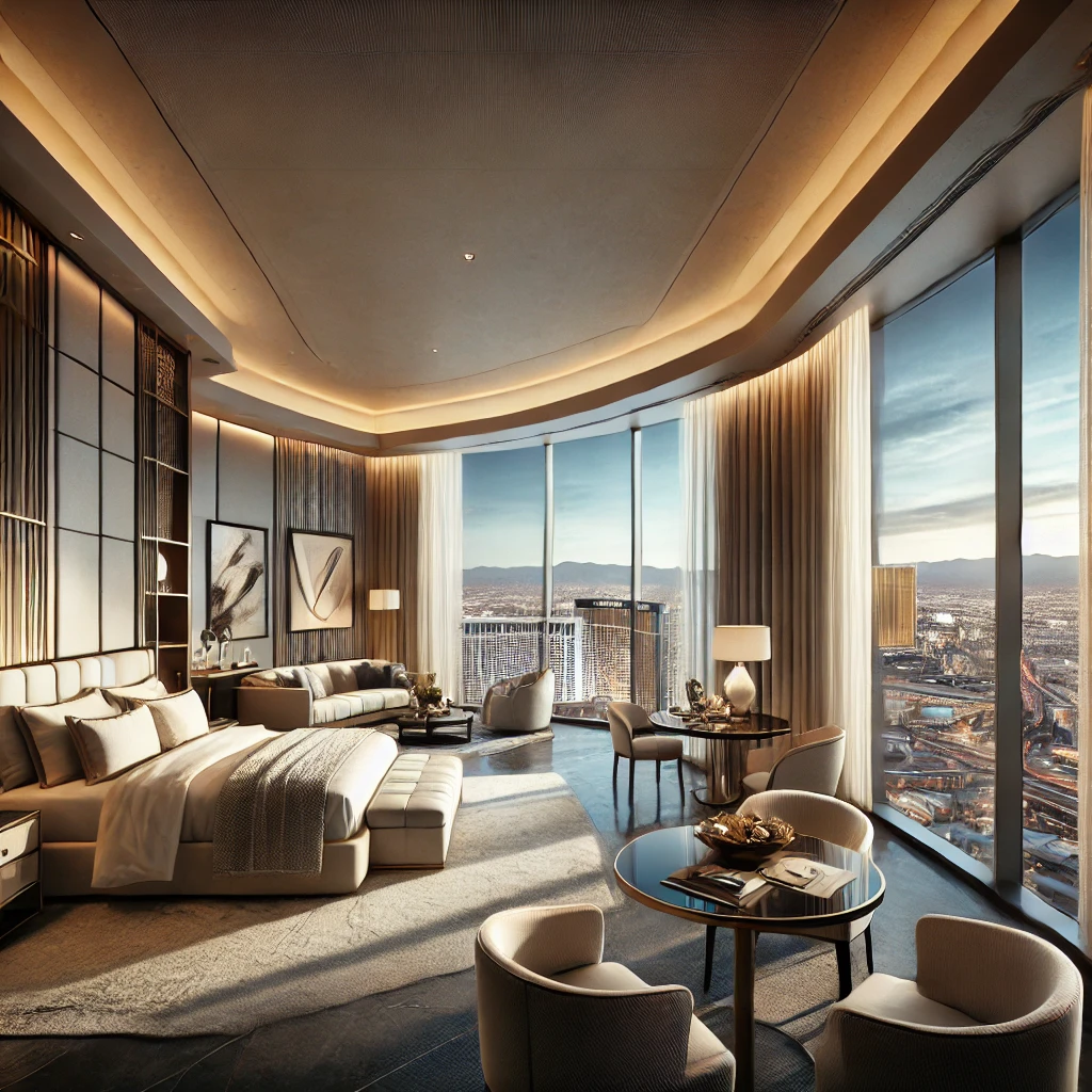 alt= "hotel room at Vdara"