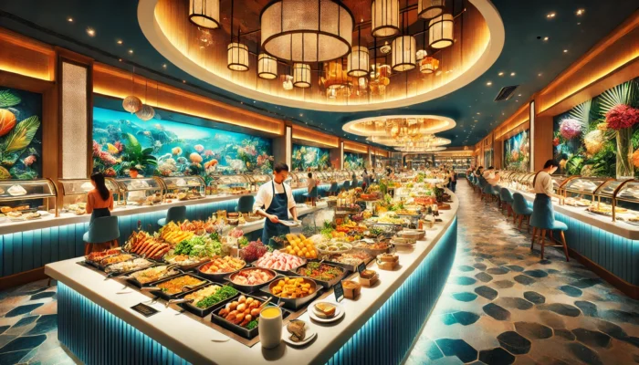 alt= "buffet dining at MGM Grand Hotel Las Vegas