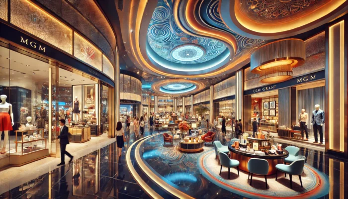 alt= "shopping at MGM grand hotel las vegas"
