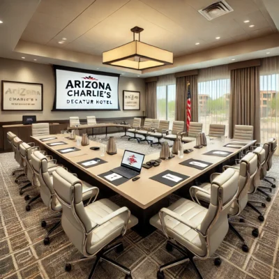 alt= "Arizona Charlie's Decatur Hotel meeting room"