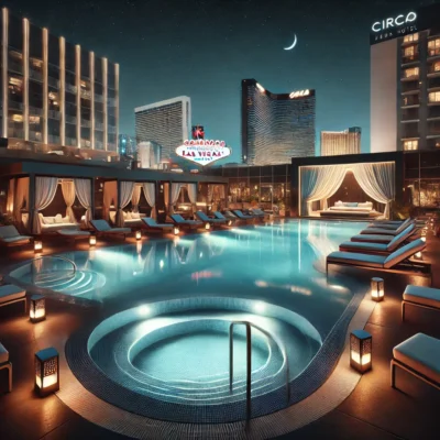 alt= "night entertainment Circa Hotel"