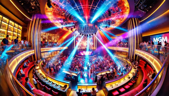 alt= "evening entertainment MGM Grand Hotel"