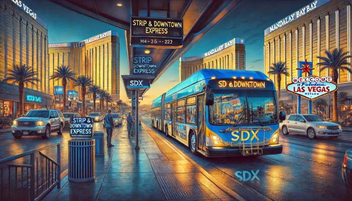 alt= "transport at mandalay bay hotel"