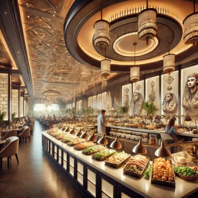 alt= "a dining option at Luxor Hotel Las Vegas"