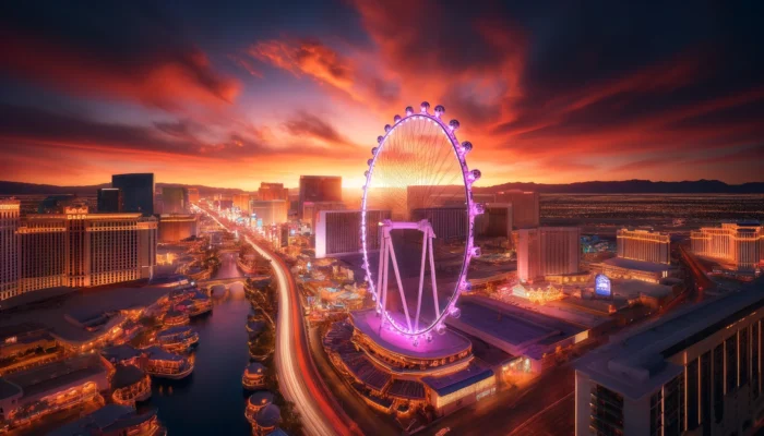 alt= "The High Roller, LINQ+ Hotel Las Vegas"