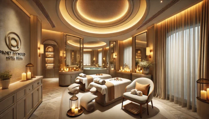 alt= "relaxation at planet Hollywood Hotel"