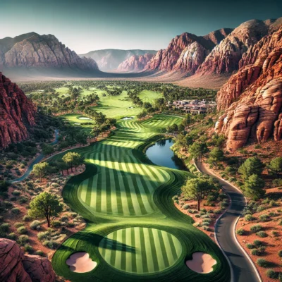 alt= "TPC Las Vegas Golf Course near JW Marriott Hotel"