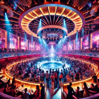 alt= "ARIA Resort nightclub"