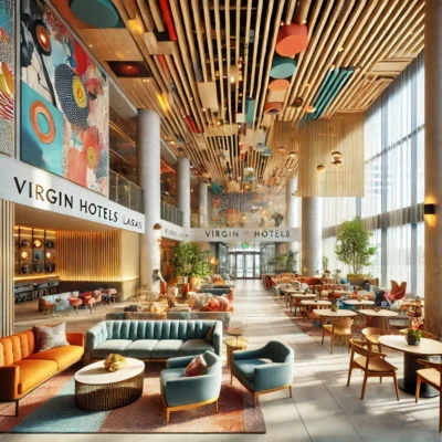 alt= "Virgin Hotel Las Vegas design"