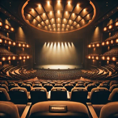 alt= "Inside Saxe Theater, Planet Hollywood"