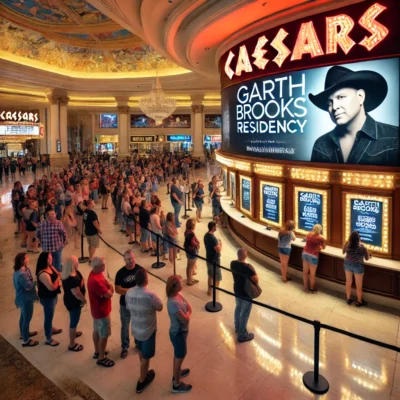 alt= "Caesars Palace ticket booth"