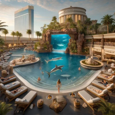 alt= "golden nugget hotel pool"