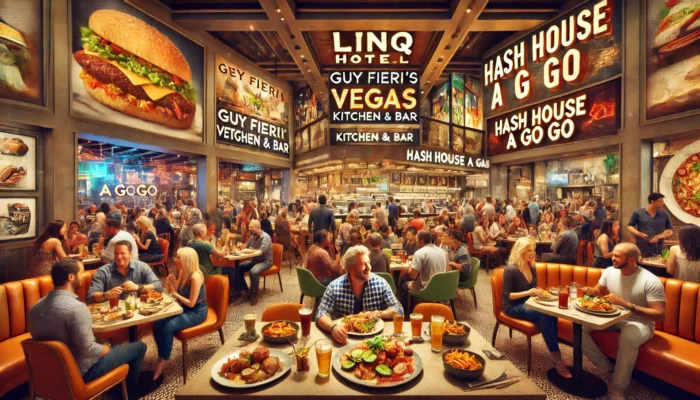 alt= " dining LINQ Hotel Las Vegas"