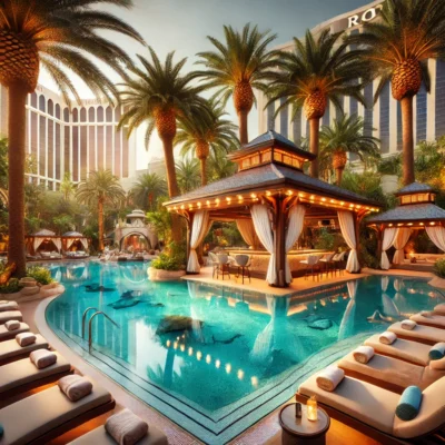 alt= "Rio Suites pool"
