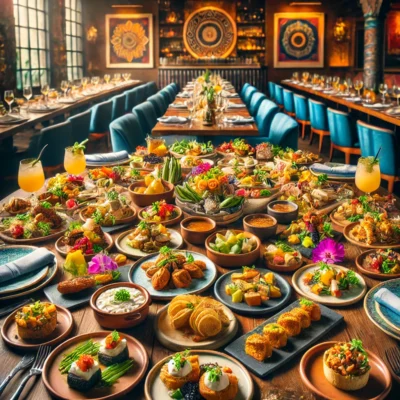 alt= "Brunch at Border Grill, Mandalay Bay"