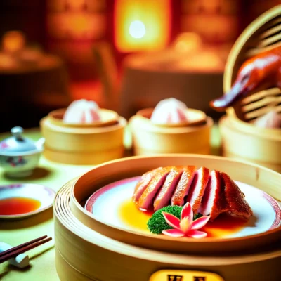 alt= "Menu offering from Wing Lei, Wynn Las Vegas"
