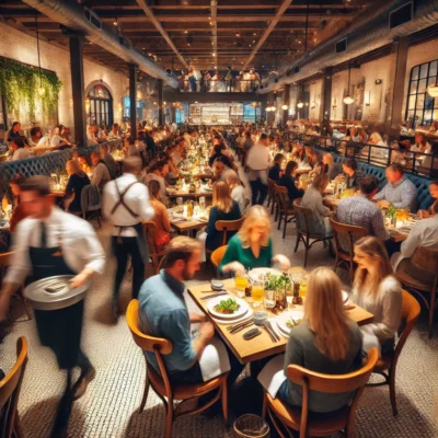 alt= "dining at Buddy V's, Venetian Resort"