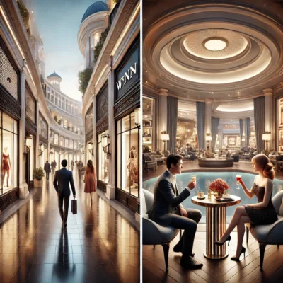 alt= Wynn Plaza luxury shopping"