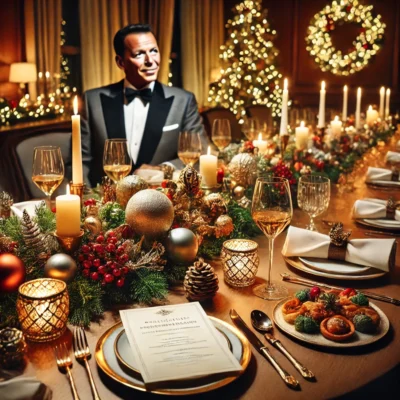alt= "festive dining at Sinatra, Wynn Las Vegas"