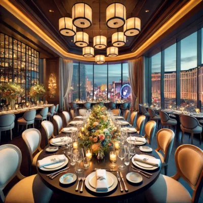 alt= "Dining at Lavo, Palazzo Las Vegas"