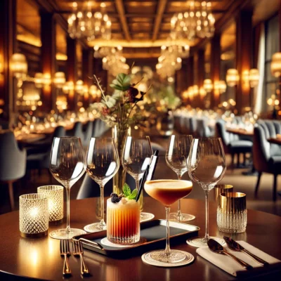 alt= "Drinks at Giada, Cromwell Hotel"