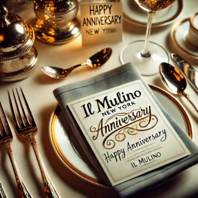 alt= "Dining at II Mulino New York, Caesars Palace"