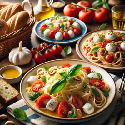 alt= "Italian dishes at II Mulino New York, Caesars Palace"