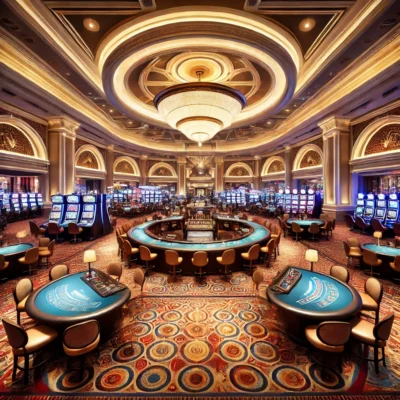 alt= "Casino at Bellagio Hotel Las Vegas"