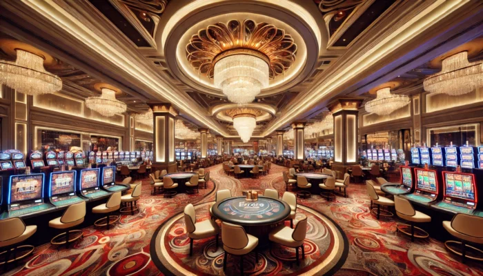alt= "Casino floor at Encore Las Vegas"
